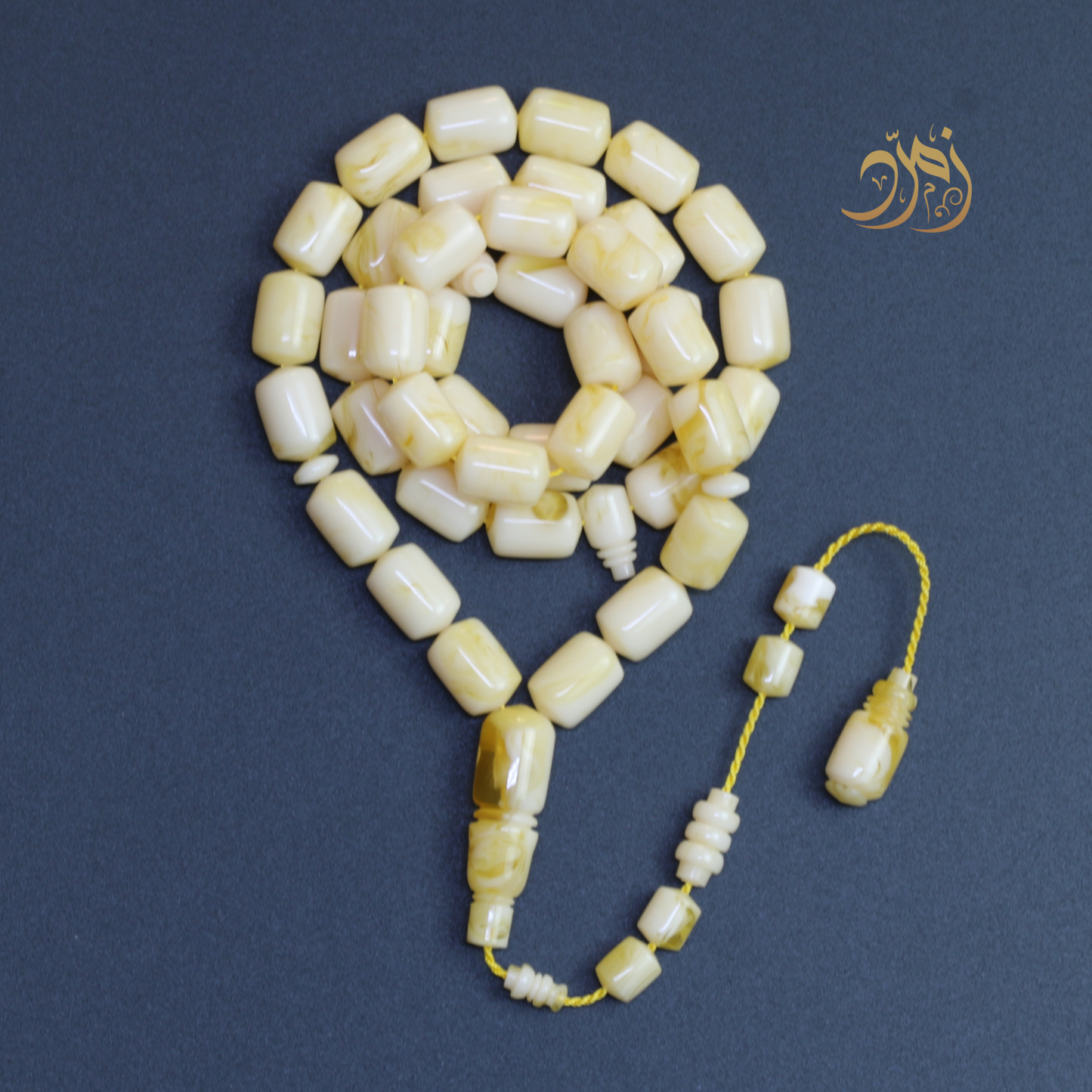 سبحة مستكة برميلي – 41 خرزة