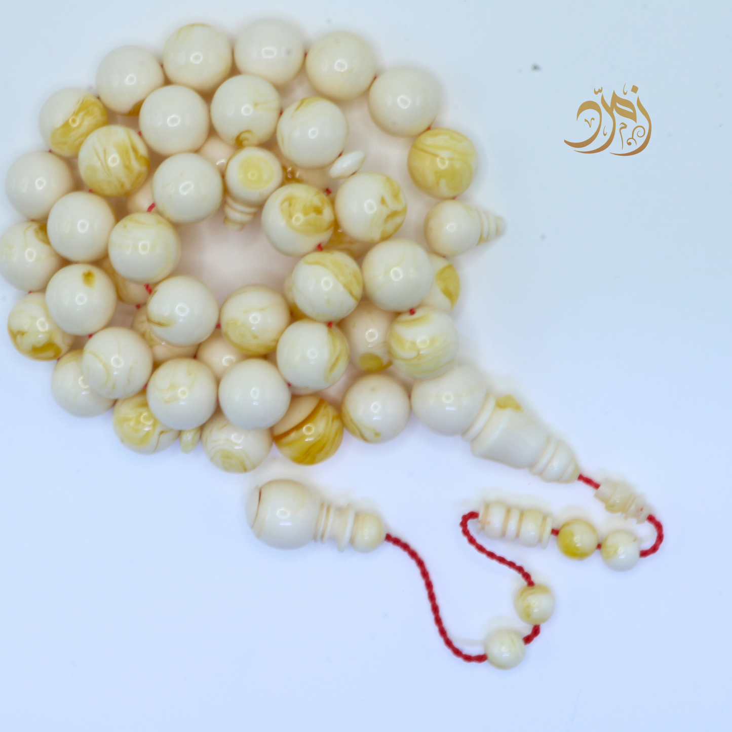 سبحة مستكة دائري (فاتح )– 45 خرزة