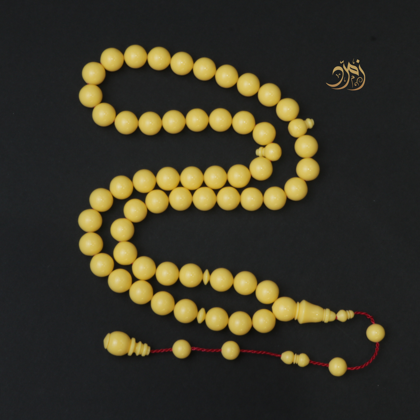 سبحة دومنة صب جديد كثافة عالية 55 خرزة دائري