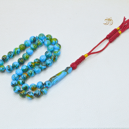 سبحة بكلايت ازرق 45 خرزة