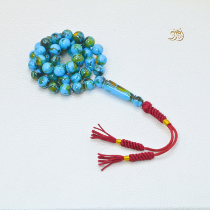 سبحة بكلايت ازرق 45 خرزة