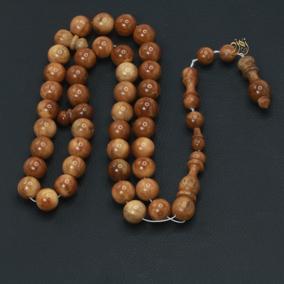 سبحة خشب كوك سوبر – 39 خرزة – نعومة فاخرة بلمسة طبيعية