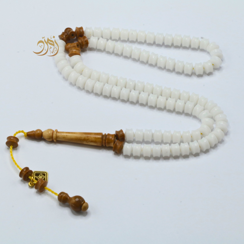 سبحة قلاليث ناعمة 99 خرزة مع خشب كوك