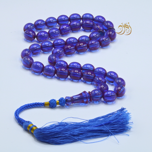 سبحة زعفراني حرباء 45 خرزة