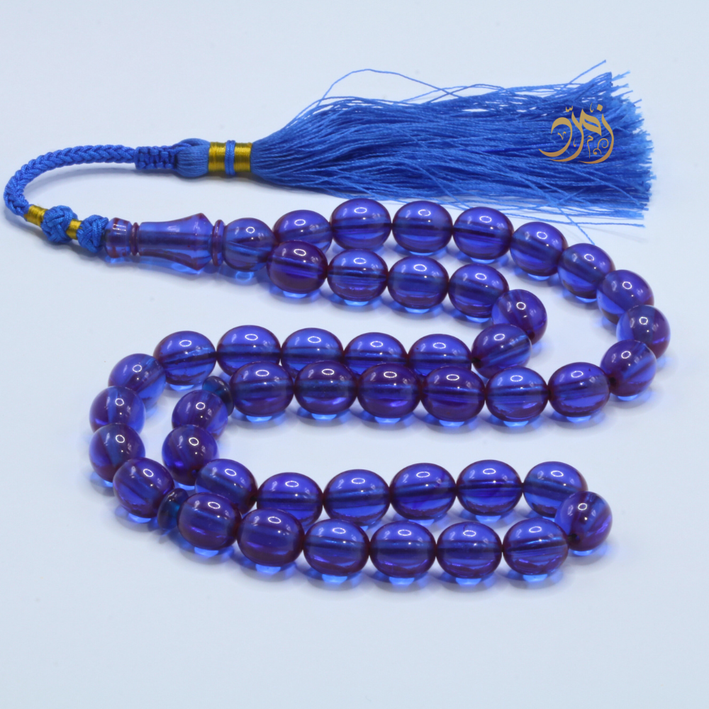 سبحة زعفراني حرباء 45 خرزة