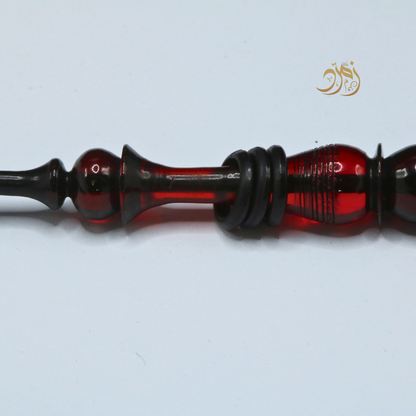 سبحة تراب كهرب 33 خرزه  خراطة اماني رسفاني