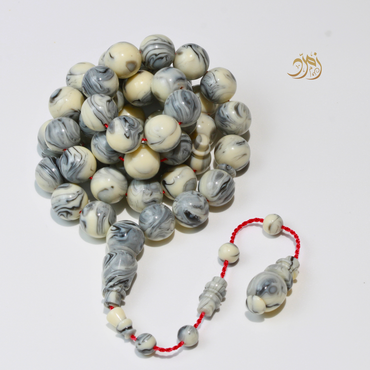 سبحة بكلايت عكروكي تشرنوبل صب جديد47 خرزة دائري