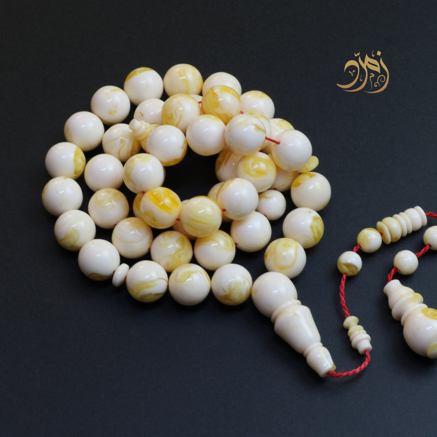 سبحة مستكة دائري (فاتح )– 45 خرزة