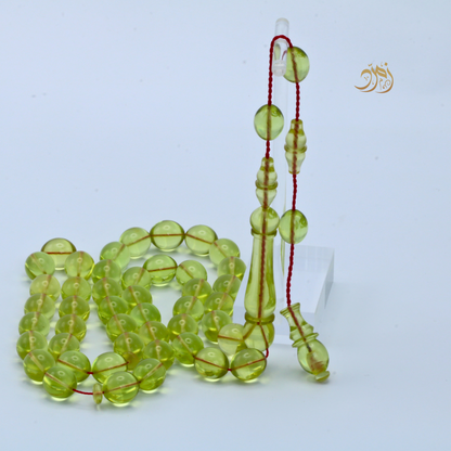 سبحة فاتوران – صناعة وخراطة ورشة لبابيدي (45 خرزة)