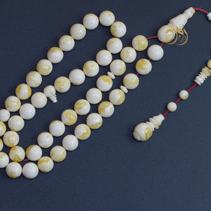 سبحة مستكة دائري (فاتح )– 45 خرزة