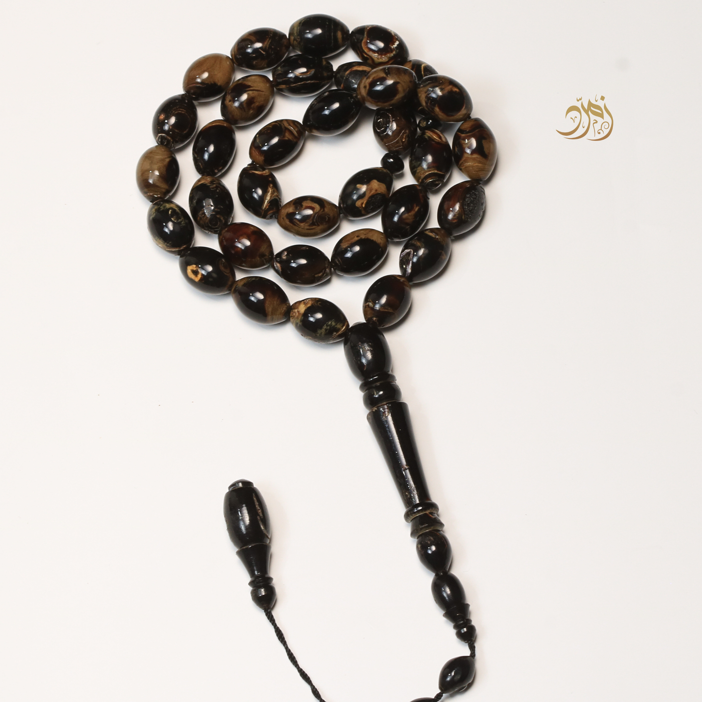 سبحة يسر طبيعي من البحر الأحمر – 33 خرزة زينوني