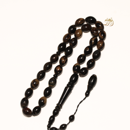 سبحة يسر طبيعي من البحر الأحمر – 33 خرزة زينوني