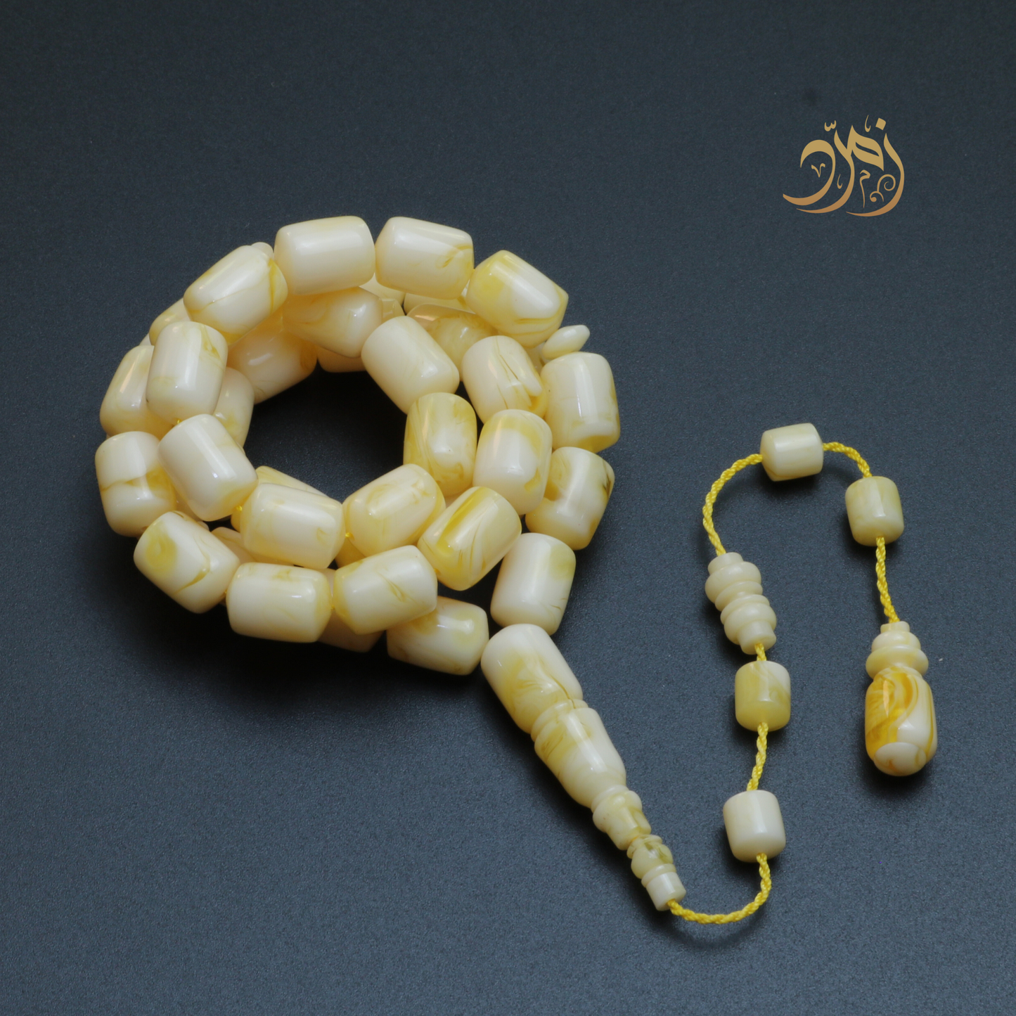 سبحة مستكة برميلي – 41 خرزة