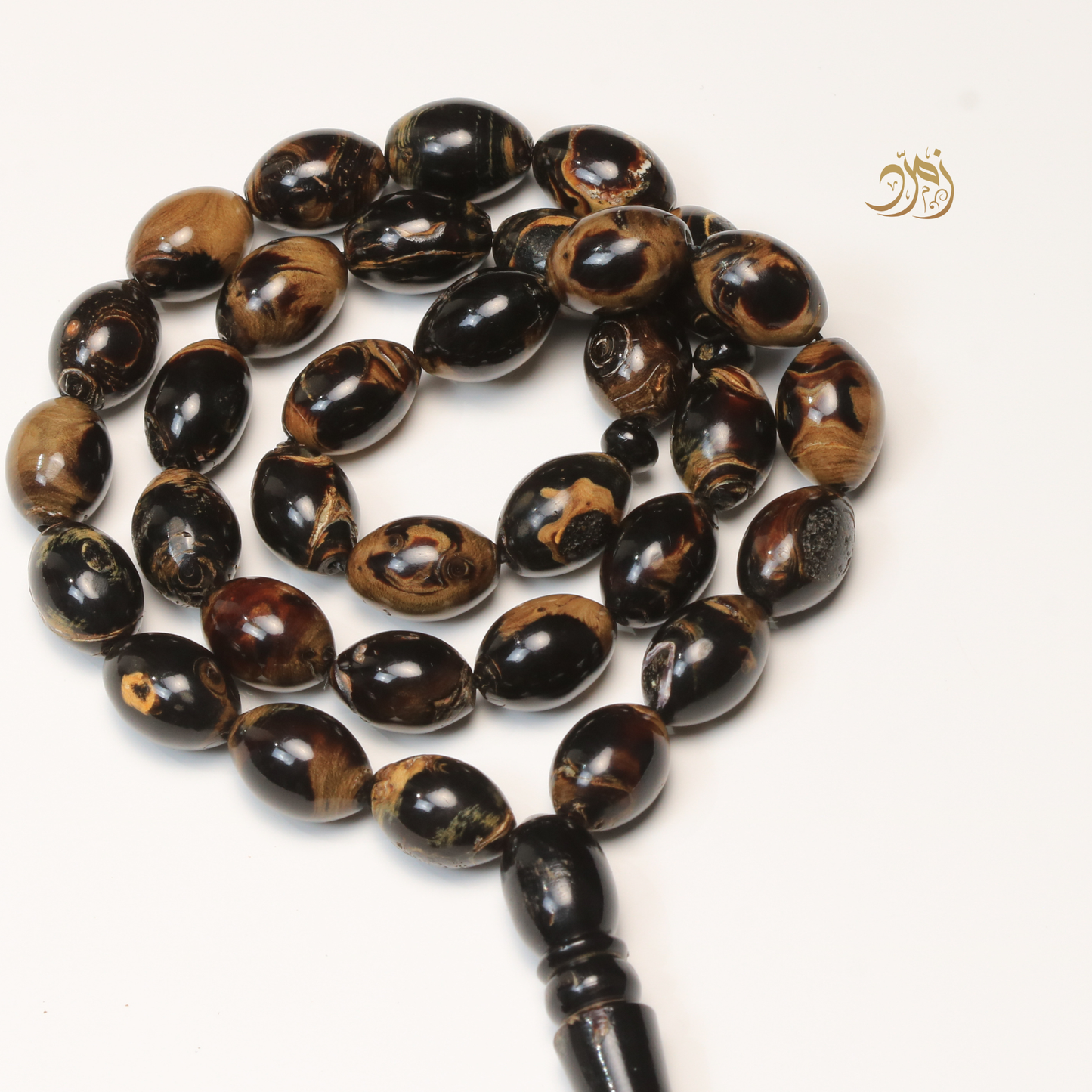 سبحة يسر طبيعي من البحر الأحمر – 33 خرزة زينوني