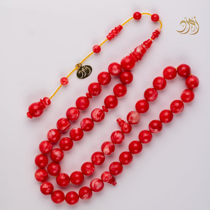 سبحة بكلايت باسكن (غامق) 45 خرزة دائري