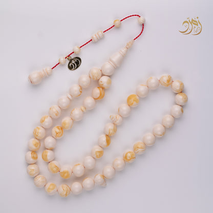 سبحة مستكة دائري (فاتح )– 45 خرزة