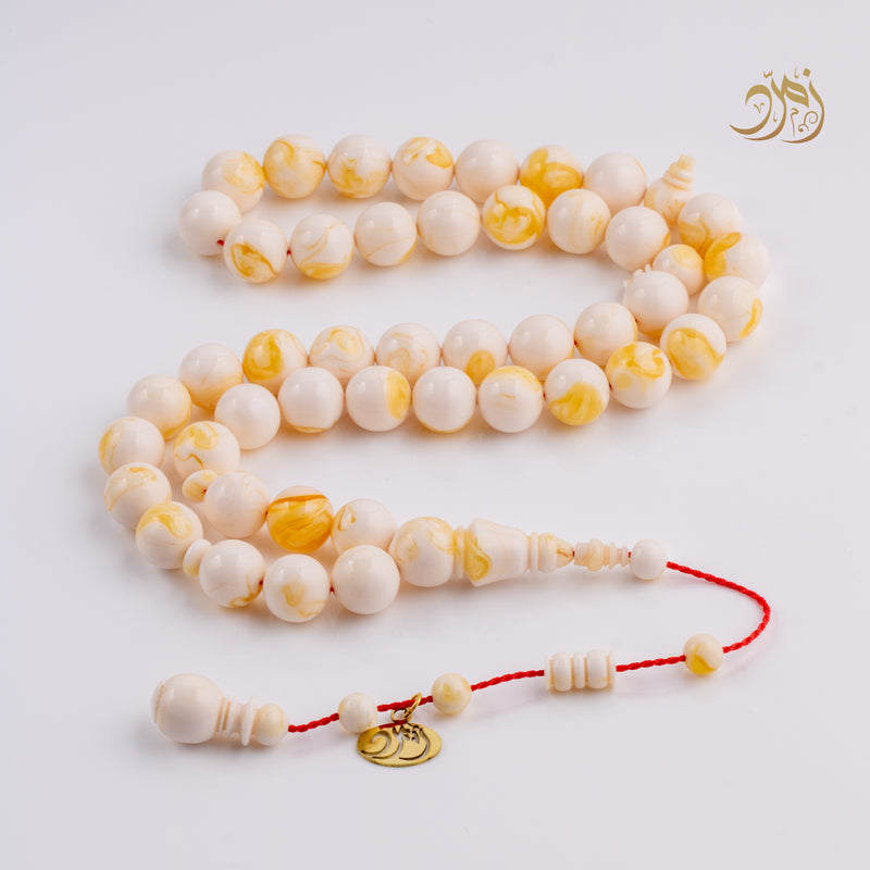 سبحة مستكة دائري (فاتح )– 45 خرزة