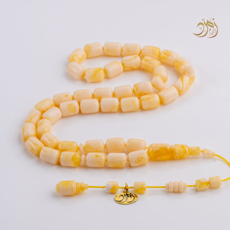 سبحة مستكة برميلي – 41 خرزة