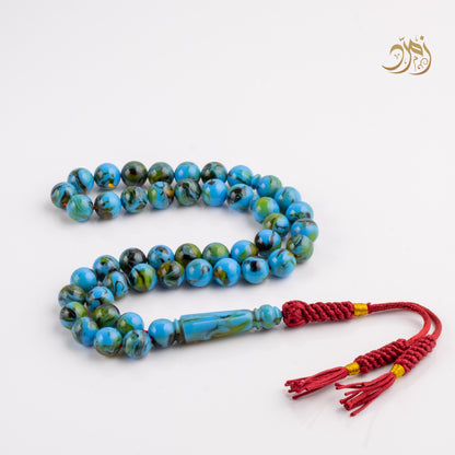 سبحة بكلايت ازرق 45 خرزة