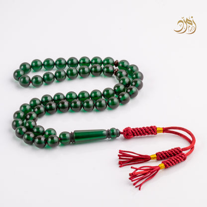 سبحة بكلايت اخضر حرباء 51 خرزة