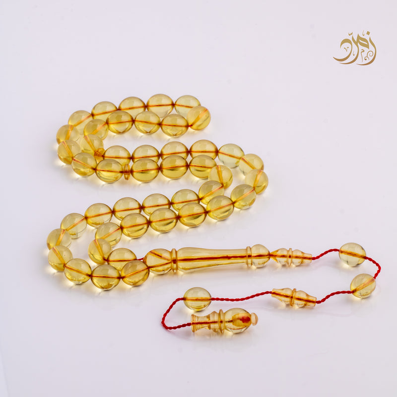 سبحة فاتوران – صناعة وخراطة ورشة لبابيدي (45 خرزة)