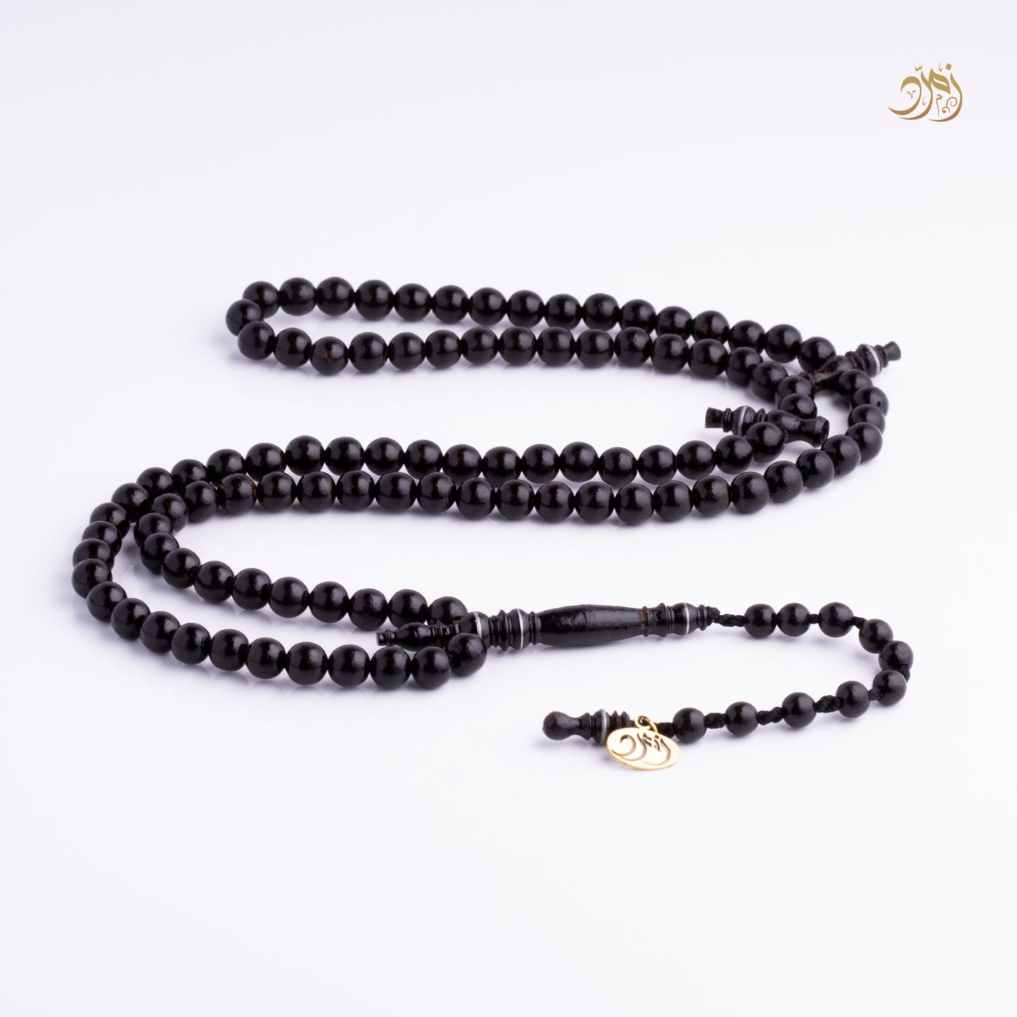 سبحة يسر (مرجان أسود) طبيعي 99 خرزة دائري